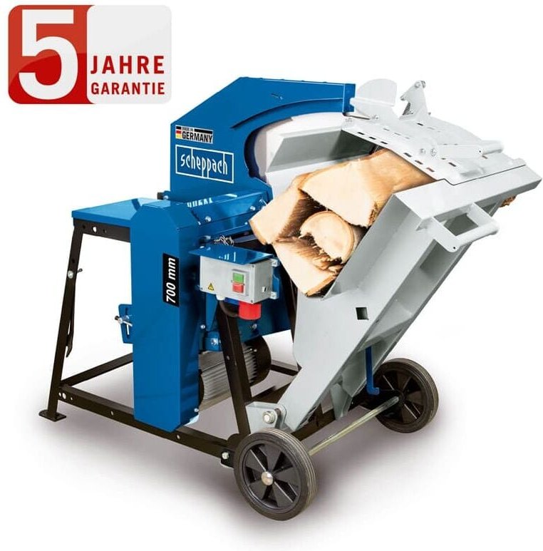 Scheppach - Wippkreissäge kw 7.0 Motor 700mm hw Sägeblatt Schutzklappe 400V 5,2kW