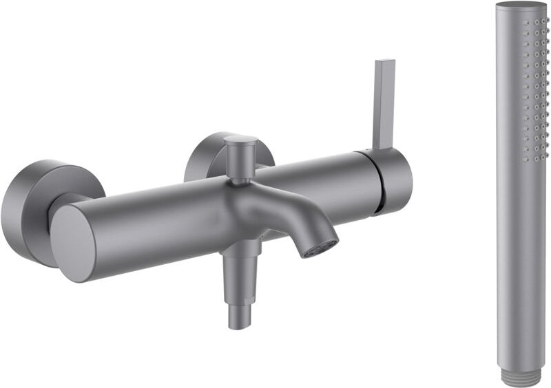 LAUFEN Kartell Einhebel-Wannenmischer, Aufputz, Komplettset,