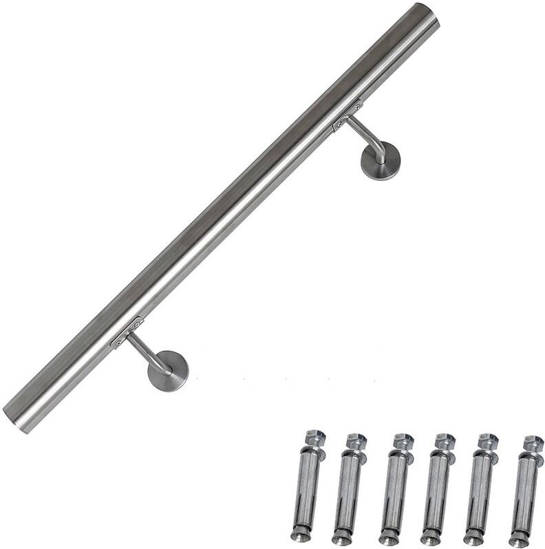 Melko - Treppengeländer 110 cm Wand Geländer Handlaufträger Handlaufstütze