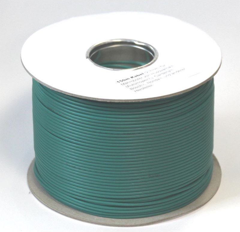 Begrenzungskabel 150m kompatibel mit Bosch Indego ® 350 400 Connect 800 Kabel Begrenz Draht 2,7mm