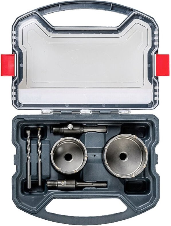 KWB - 499176 Lochsägen-Set 6teilig 68 mm, 82 mm 6 St.