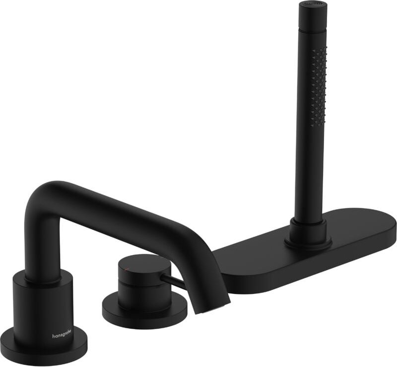 Tecturis s Einhebel-Wannenrandmischer, 3-Loch, mit - Hansgrohe