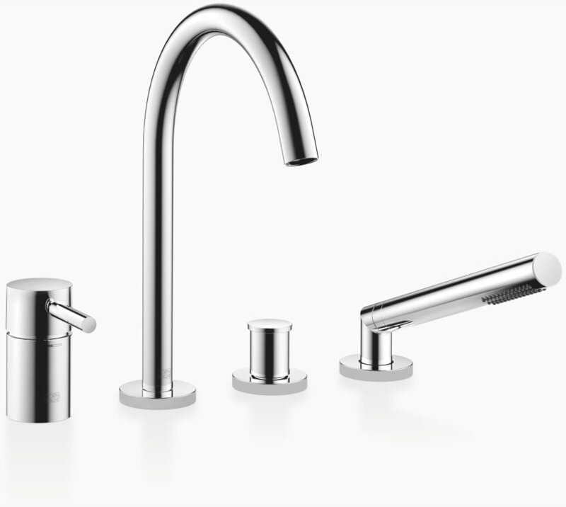 Meta Wannen-Vierlochbatterie für Wannenrand- bzw. - Dornbracht