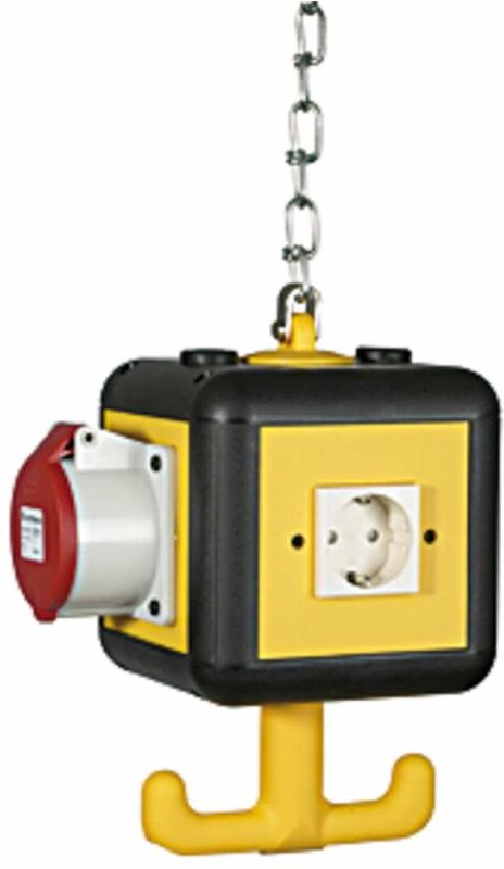 Riegler - Versorgungseinheit 3 SchuKo-Steckdosen, 1 CEEform-Steckdose,IP 20