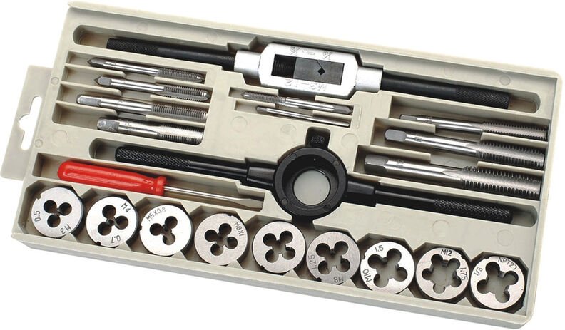 C.k Magma - c.k T4032 Gewindeschneidsatz 21teilig metrisch M3, M4, M5, M6, M8, M10, M12