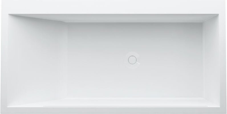 Laufen - Kartell Mineralguß Badewanne Einbauversion Ecke rechts