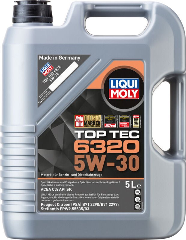 Thumbnail - Liqui Moly Motoröl Top Tec 6320 5W-30 5 L