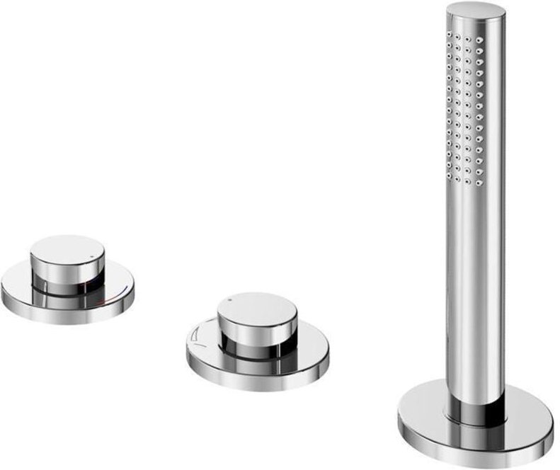 Edition 400 Dreiloch-Wannenmischer Wannenrand, 51530010500 - Keuco