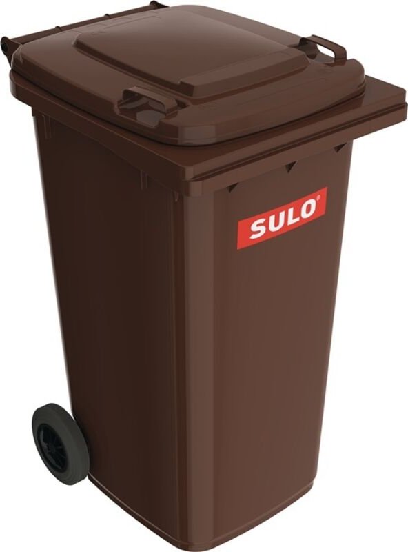 Sulo - Müllgroßbehälter 240 l hdpe braun fahrbar, nach en 840