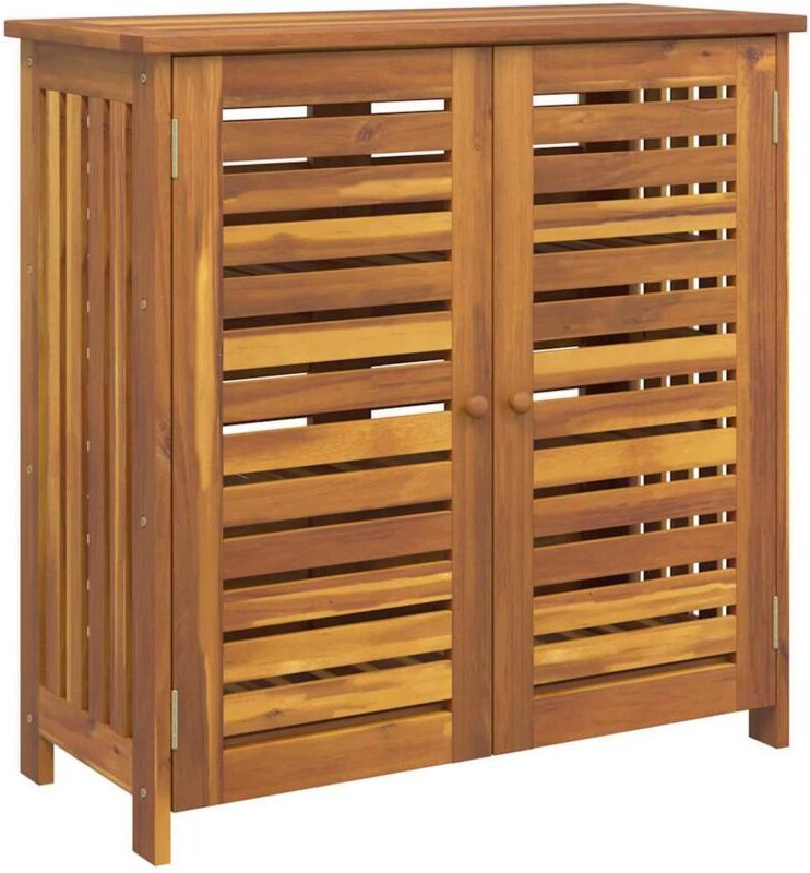 Garten-Schrank mit Speicher mit Tür Braun 90 x 40 x 90cm Vidaxl