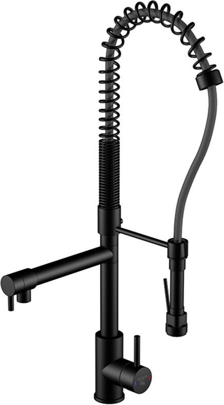 Steinberg Armaturen - Steinberg Serie 100 Küchenarmatur, mit Handbrause, Ausladung