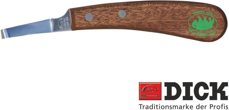 Dick Klauen und Hufmesser Bison 2486 Links Kurz Schmal 67 X 8 Mm