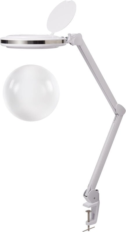 TO-7447437 Lupenleuchte 127 mm 3D 1.75 x 820 Im, Dimmbar inkl. Ersatzlinse ø 127 mm Vergrö - Toolcraft