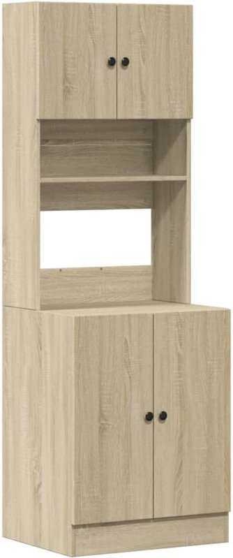 Vidaxl - Küchenschrank Sonoma-Eiche 60x50x180 cm Holzwerkstoff