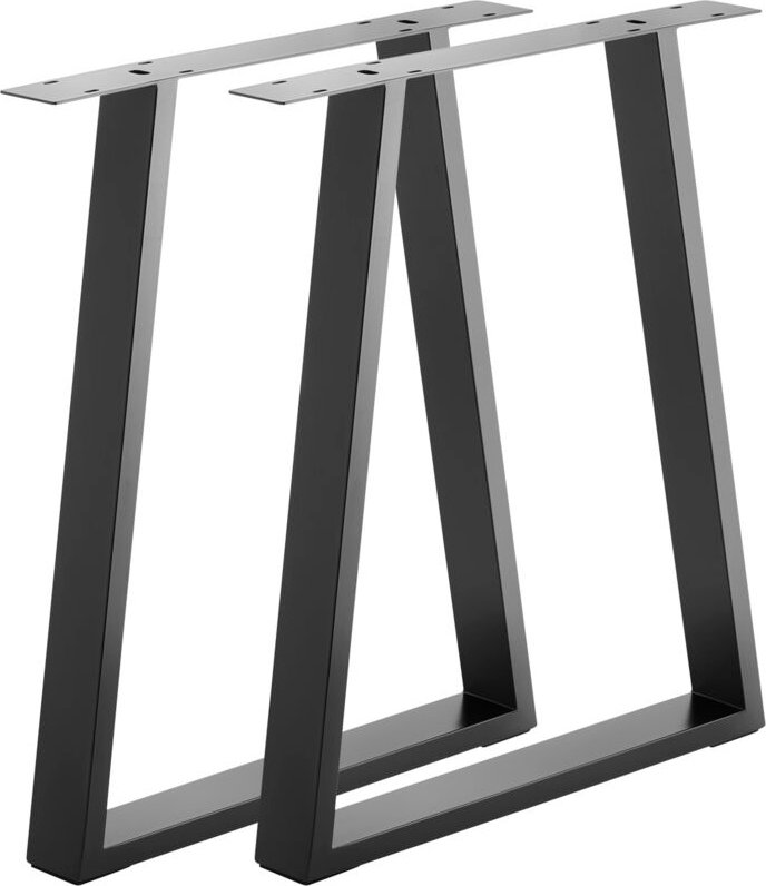 SOTECH V-FRAME Tischgestell 710 x 580 mm schwarz, 2 Stück