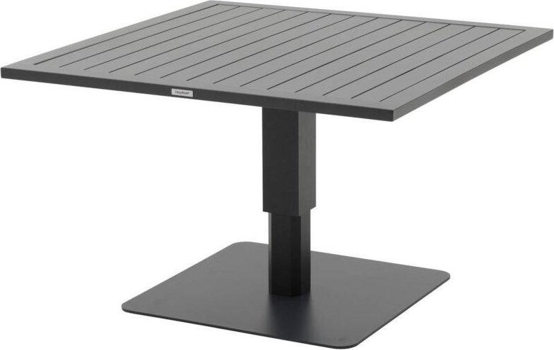 Hesperide - Quadratischer Gartenklapptisch Salimia Graphit 110 x 110 x 69cm aus Aluminium - Hespéride
