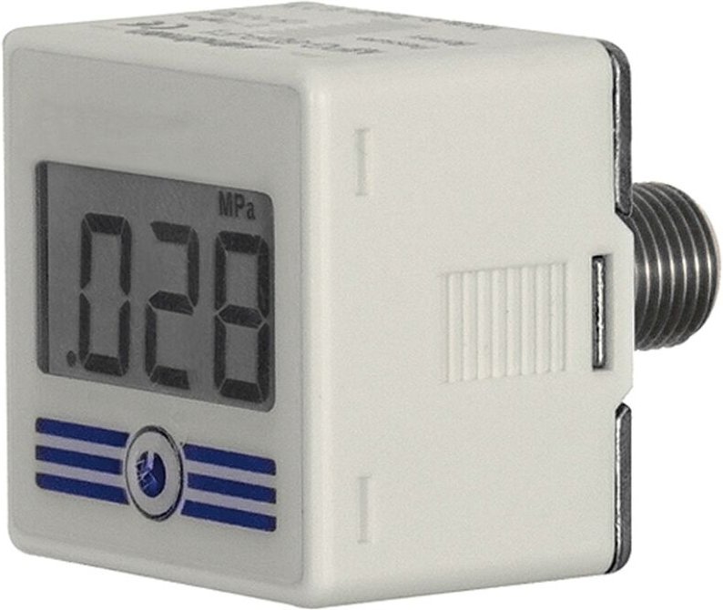 Riegler - Digital-Manometer mit Hintergrundbeleuchtung, 0-10 bar, r 1/4 ag
