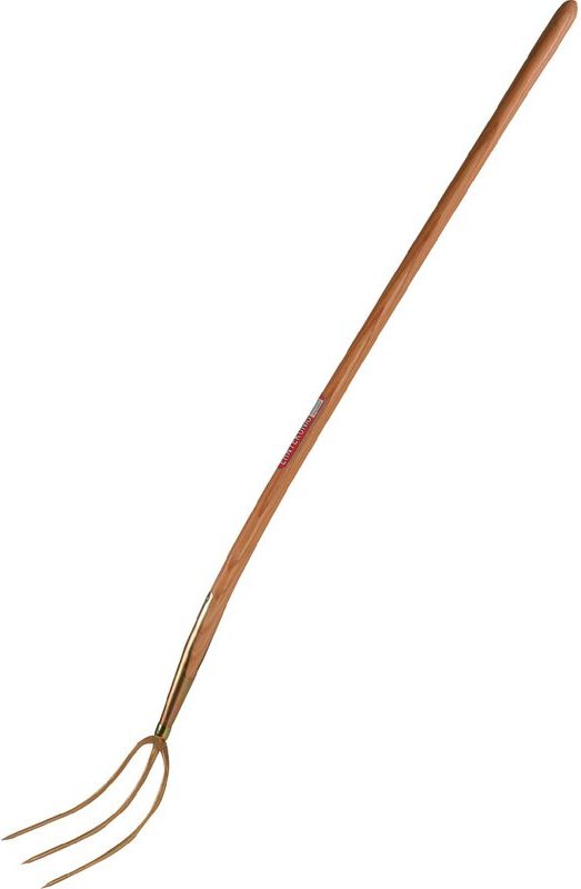 Victoria Streugabel Erntekönig Zinken-L. 260mm,3 Zinkengeschmiedet,m. Stiel g. 1000g - Freund