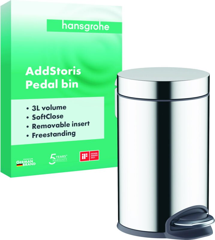 hansgrohe AddStoris Treteimer, 41775000