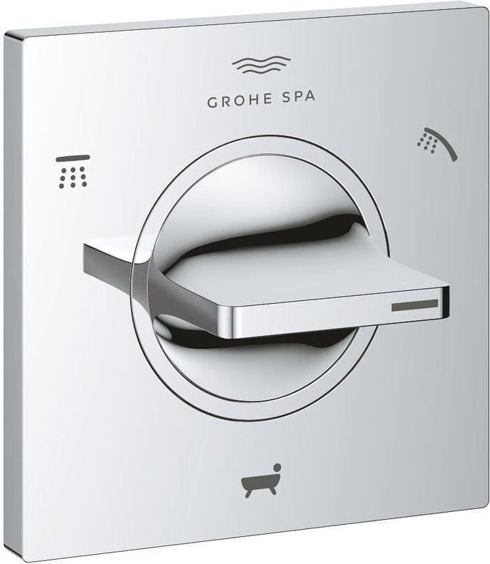 Grohe Allure 3-Wege-Umstellung Chrom, Fertigmontageset für 29033