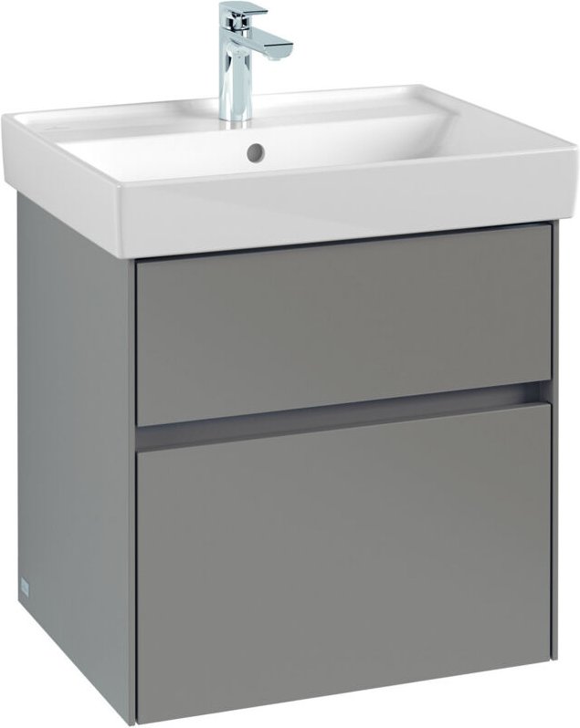 Villeroy & Boch Collaro Waschbeckenunterschrank, 2 Auszüge,