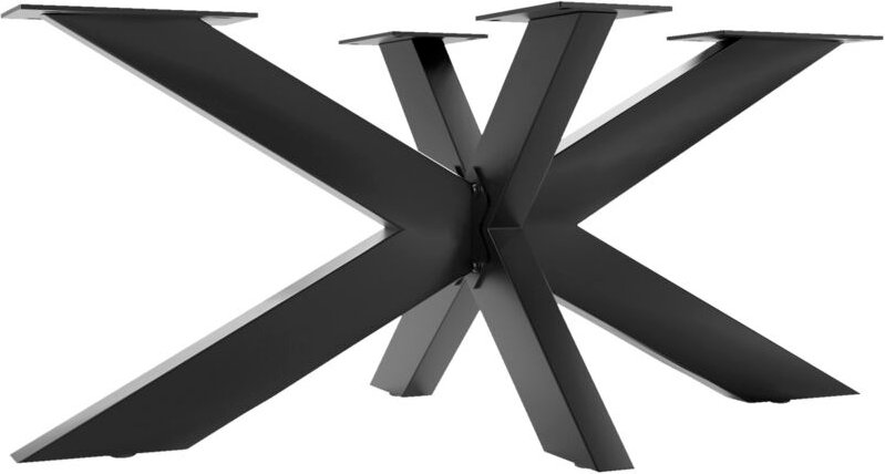 SOTECH Tischgestell SPIDER schwarz, belastbar bis 250 kg, 98 x 58 x 43 cm