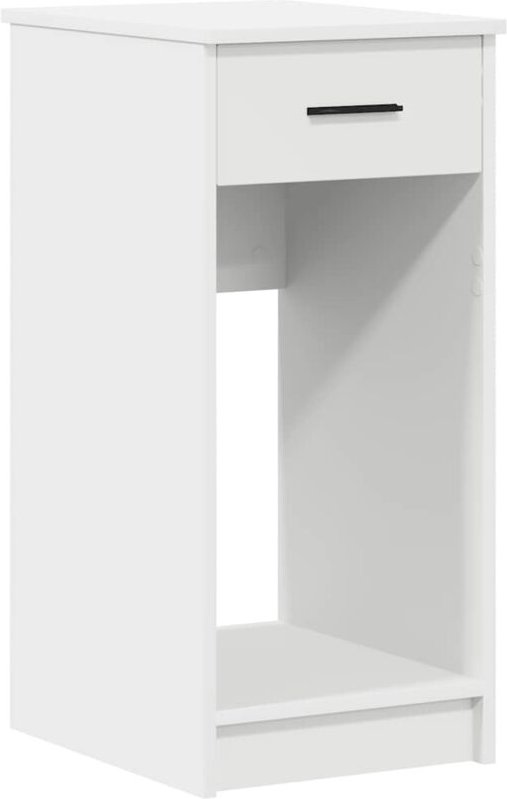 Computerschrank mit Schublade Weiß 35x45x77 cm Vidaxl