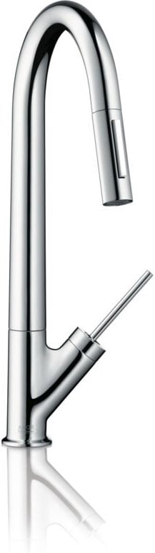 Axor Starck Spültischmischer chrom mit Ausziehbrause 10821000 - Hansgrohe