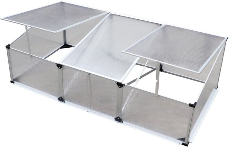 Frühbeetaufsatz 136 x 73 x 40 cm Frühbeet - Trendline