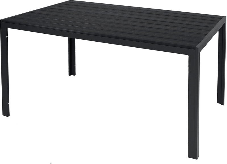 Mojawo - Alu Polywood Gartentisch anthrazit/schwarz -M691892-var