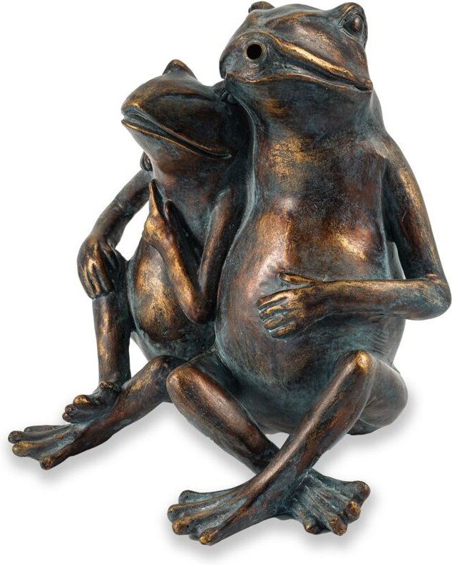 esotec Wasserspeier-Figuren Frosch-Paar Einzelfigur Gartenfigur 100737
