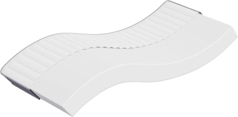 Matratze Schaumstoff Mittelweich 90x200 cm - Vidaxl