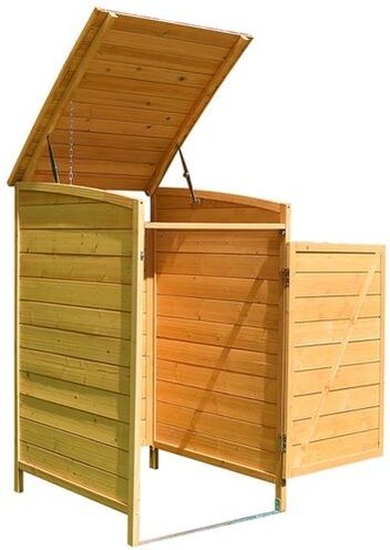 Melko - Mülltonnenbox 120 l Mülltonnenverkleidung Anbau Einzelbox Mülltonnenhaus