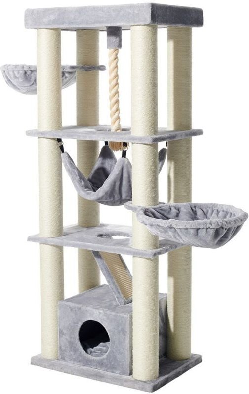 Nobby Kratzbaum Ordu H 176 cm hellgrau