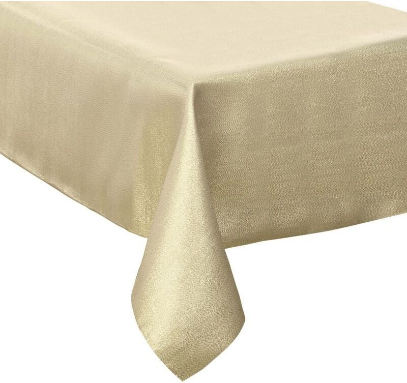 Pailletten-Tischdecke 140x240cm gold - Atmosphera créateur d'intérieur