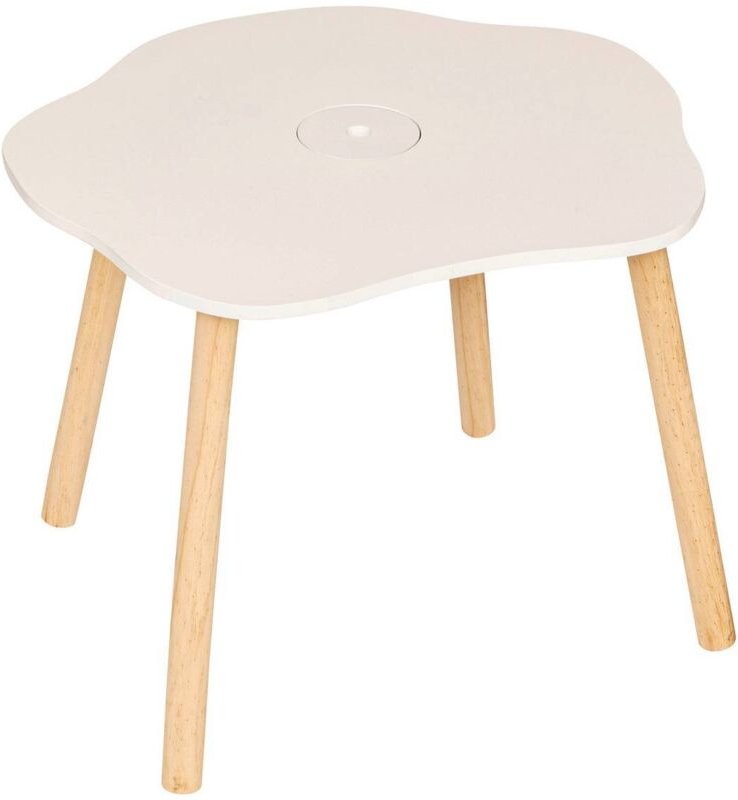 Kinder-Beistelltisch Douceur weiß 54x42cm - Atmosphera créateur d'intérieur