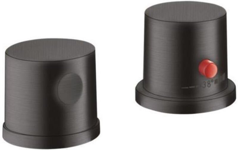 Axor - hansgrohe Uno 2-Loch Wannenrandarmatur, Thermostat, 2