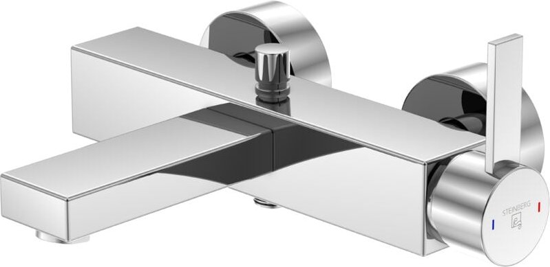 Steinberg Serie 120 Wannenarmatur, Aufputz, Ausladung 210 mm,