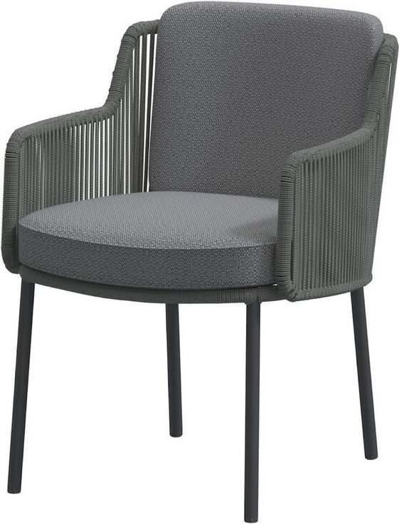 4seasons Outdoor - Dining Sessel Bernini platinum Gartensessel Gartenstuhl