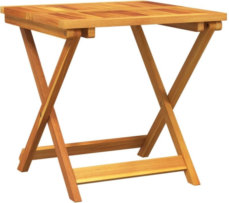 Gartentisch Klappbar 50x50x50 cm Massivholz Akazie Vidaxl