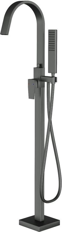 Standarmatur Bernstein freistehende Wannenarmatur NT3311 2.0 inkl. Unterputz-Grundkörper Gunmetal