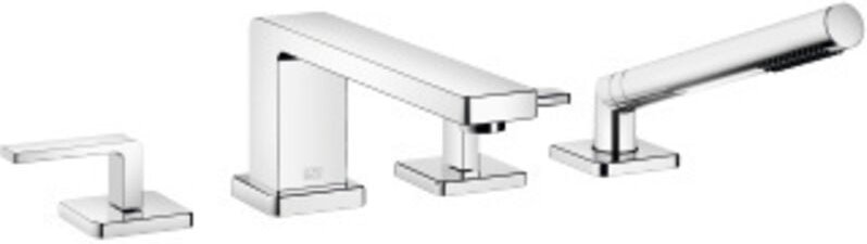 Dornbracht Wannen-Vierlochbatt. LULU 27512710 chrom