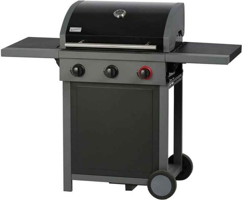 Gasgrill Brooklyn 3 Brenner Gasgrill Grillwagen Grill Grillrost - Trendline