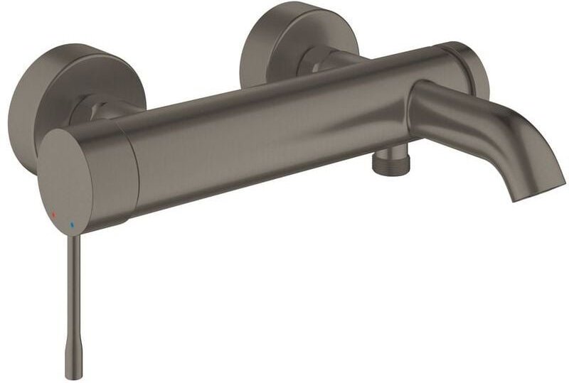 Grohe Wannen-Einhebelmischer Essence 1/2", Wd-mont., hard graphite gebürstet