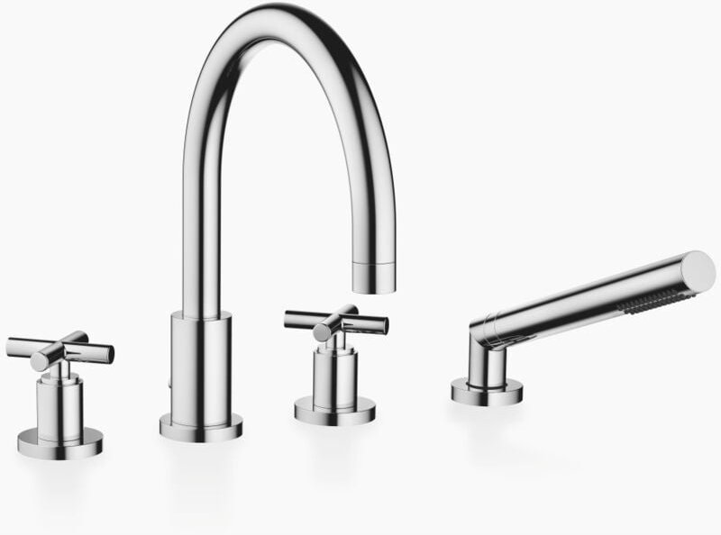 Tara Wannen-Vierlochbatterie für Wannenrand- bzw. - Dornbracht