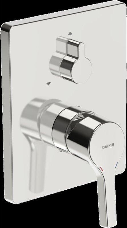 Hansa - paleno Wannen-und Brausearmatur, Unterputz, chrom,
