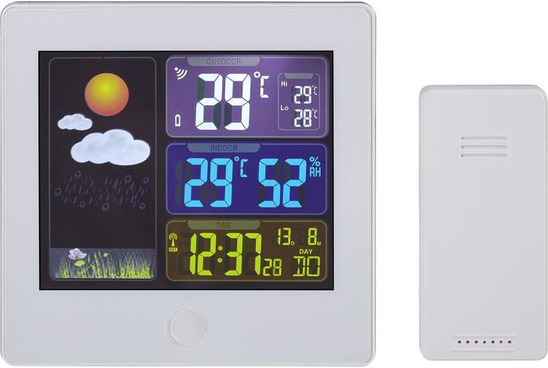 Tfa Dostmann - sun 35.1133.02 Funk-Wetterstation Vorhersage für 12 bis 24 Stunden Anzahl Sensoren max.