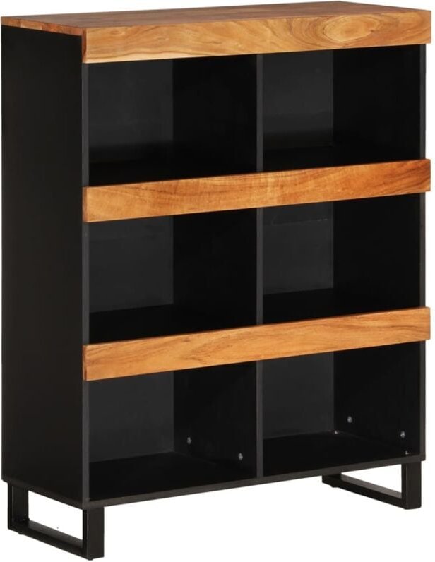 Beistelltisch 85x33x107 cm Massivholz Akazie Vidaxl