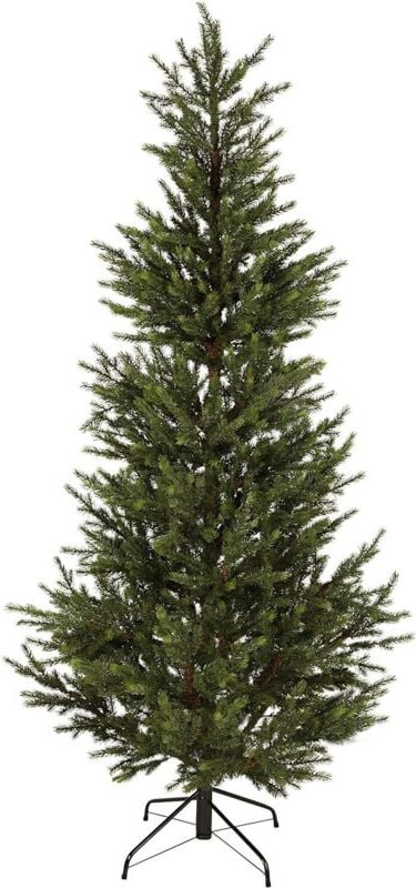 Star Trading - Weihnachtsbaum 'Malung' ca. 200 x 96 cm, pe Metallfuss, Outdoor