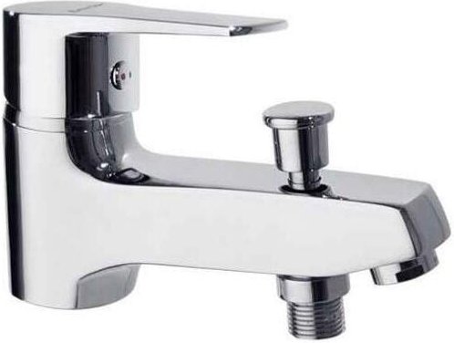 Titanium Einloch-Wannen- und Brausemischer